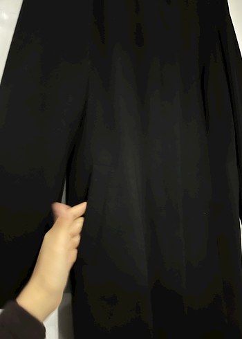 Armine Siyah Midi Kadın Ceket - Görsel 3