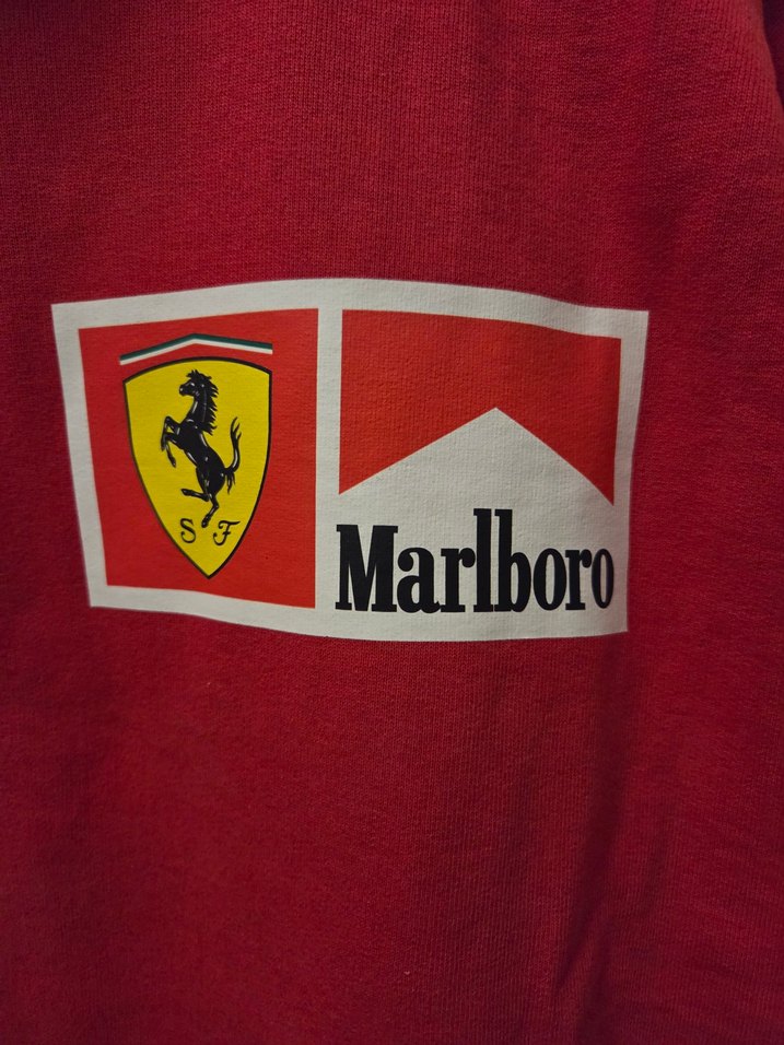 Ferrari F1 Kapüşonlu Unisex Sweatshirt Oversize S Beden - Görsel 3