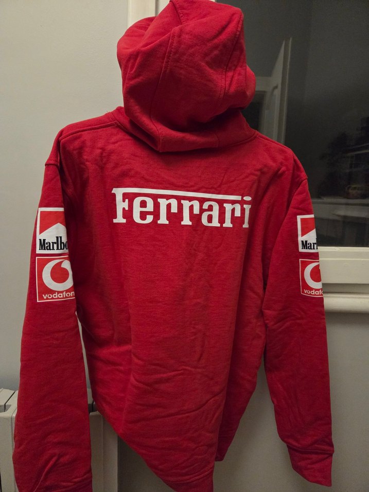 Ferrari F1 Kapüşonlu Unisex Sweatshirt Oversize S Beden - Görsel 2