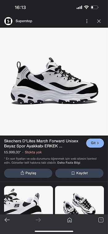 Skechers ayakkabı