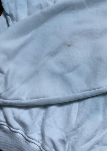 m Beden beyaz Renk Batik Kapüşonlu Kadın fermuarlı sweat hırka