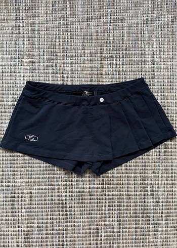 m Beden pembe Renk Pembe Pilili micro mini Spor şort Etek