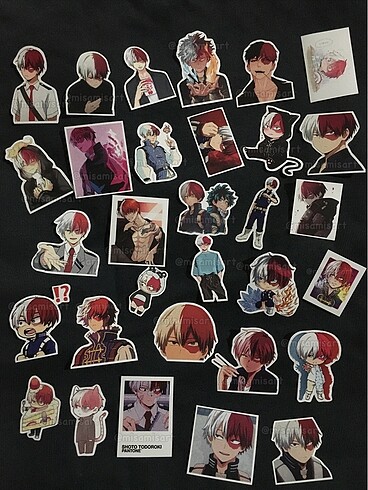 Todoroki Sticker Set