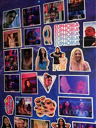  Euphoria Sticker Set