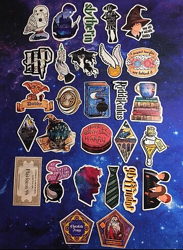 Harry Potter Sticker Set