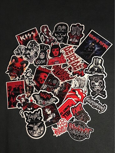 Metal 2 Sticker Set