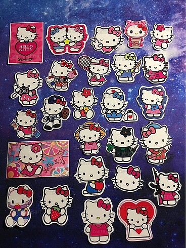 Hello kitty sticker set