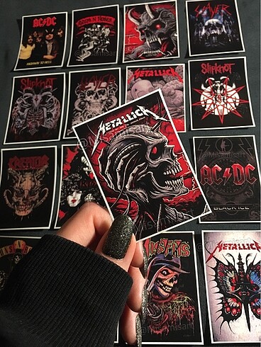Metal Mini Poster Set