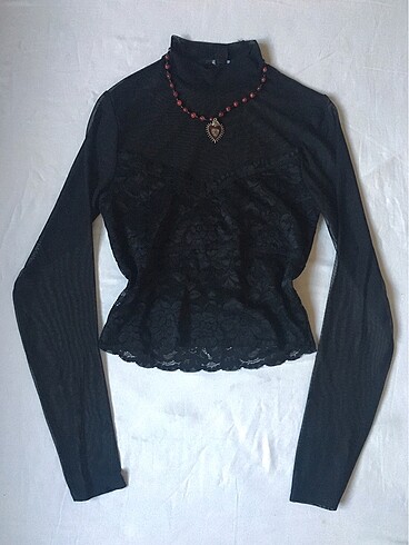 Killstar Gothic dantel bluz