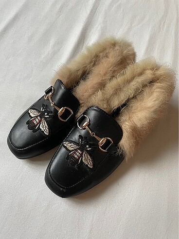 36 Beden Gucci model loafer ayakkabı