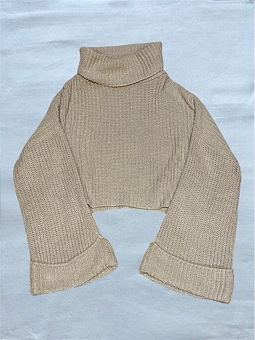 Oversize boğazlı kazak