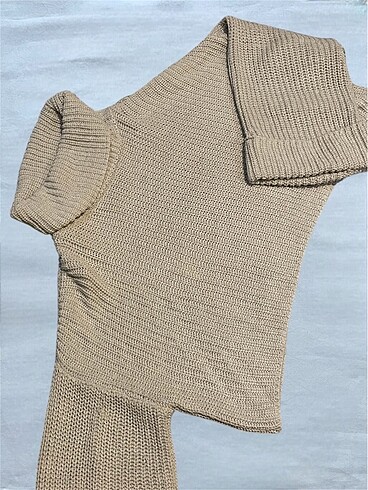 Zara Oversize boğazlı kazak