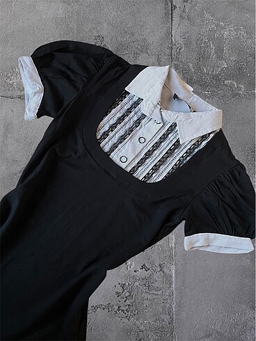 Sheinside Officesiren gömlek bluz y2k
