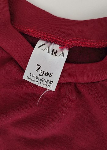 Bordo Nakışlı Takım - Görsel 3