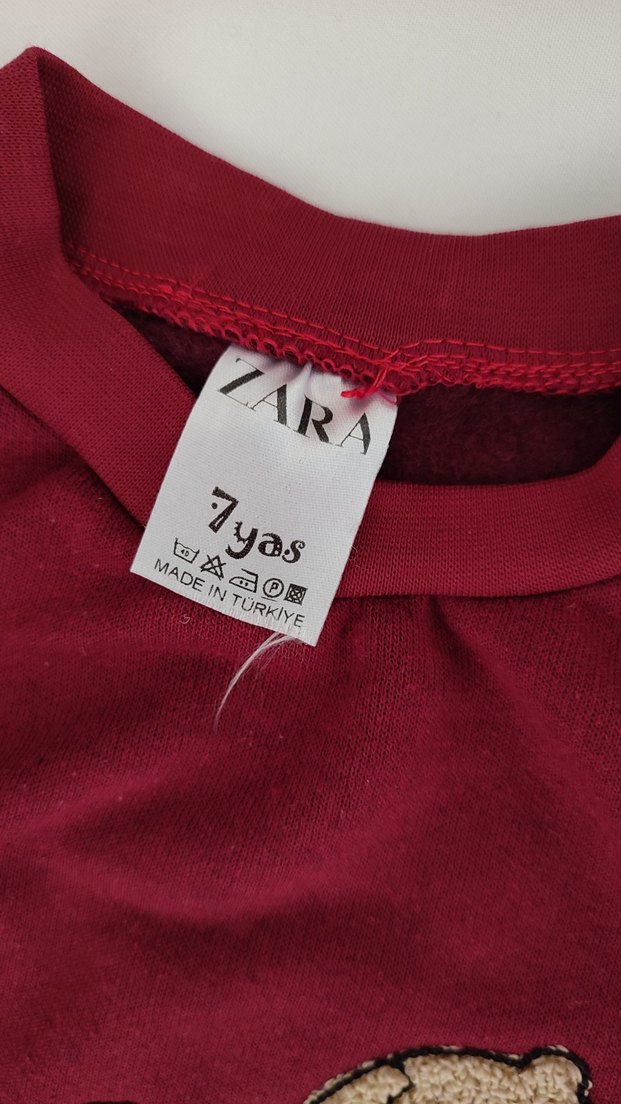 Bordo Nakışlı Takım - Görsel 3