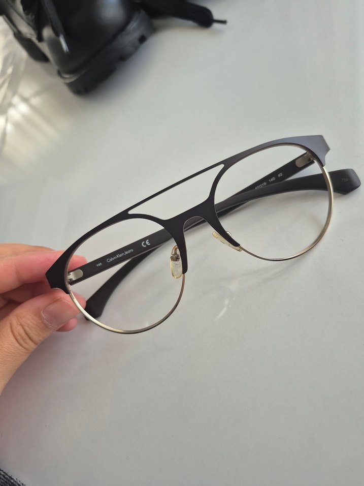 Orijinal Calvin Klein Jeans CKJ508S Pilot Model  Çerçeve - Görsel 2