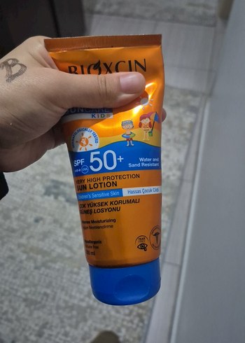 Bioxcin Kids SPF 50+ Yüksek Koruma Güneş Kremi - Görsel 2