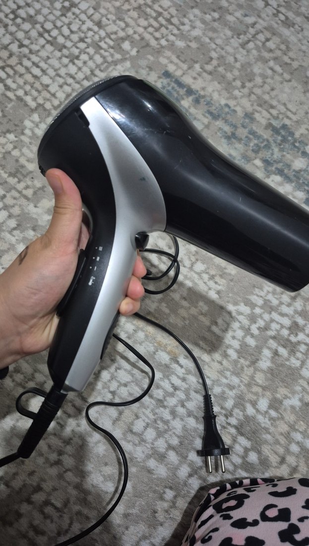 Siyah İyonik Saç Kurutma Makinesi - Görsel 5