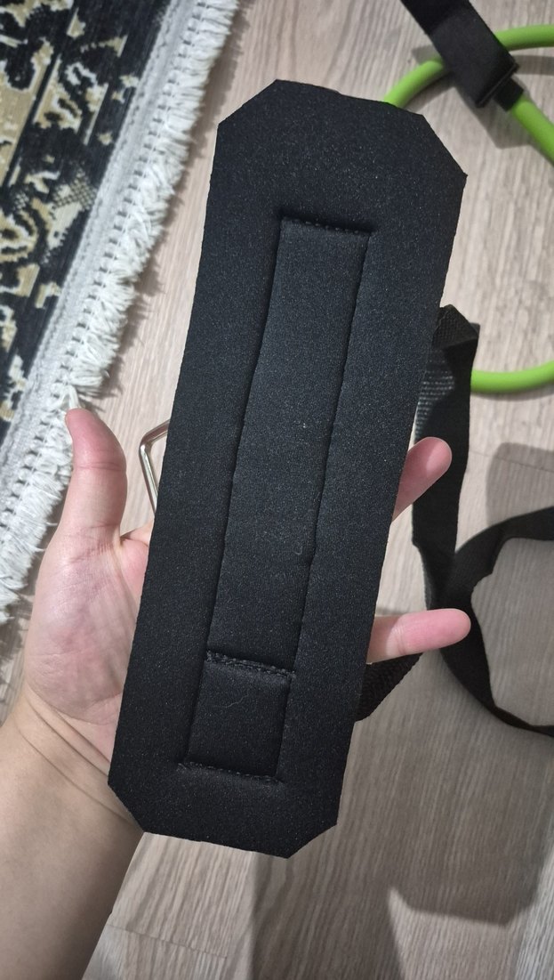 Koyu Yeşil Pilates  bacak çalıştırla Bandı Seti - Görsel 2