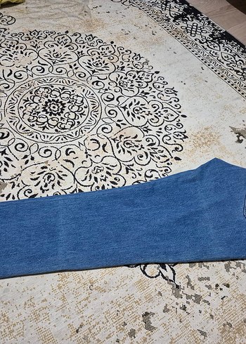 Rejeanerate Düz Kesim Mavi erkek Denim Pantolon - Görsel 3