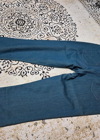 erkek Mavi Elastik Normal Boy Denim Pantolon - Görsel 3