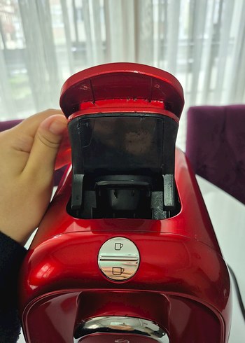 Cafissimo Pıcco Red (Ateş Kırmızı) Otomatik Kapsül Kahve Makines - Görsel 3