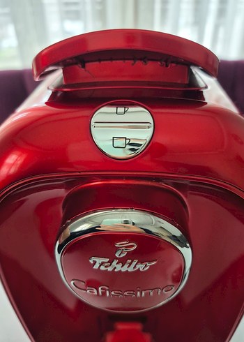 Cafissimo Pıcco Red (Ateş Kırmızı) Otomatik Kapsül Kahve Makines - Görsel 5