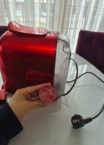 Cafissimo Pıcco Red (Ateş Kırmızı) Otomatik Kapsül Kahve Makines - Görsel 8