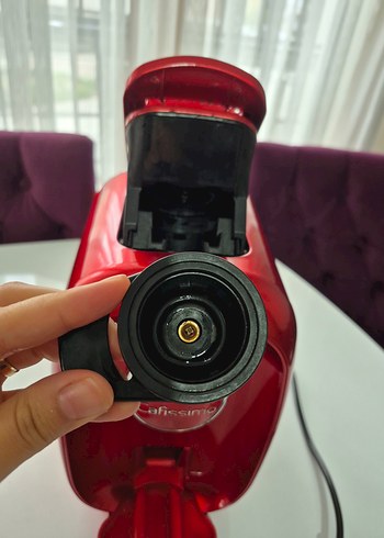 Cafissimo Pıcco Red (Ateş Kırmızı) Otomatik Kapsül Kahve Makines - Görsel 4