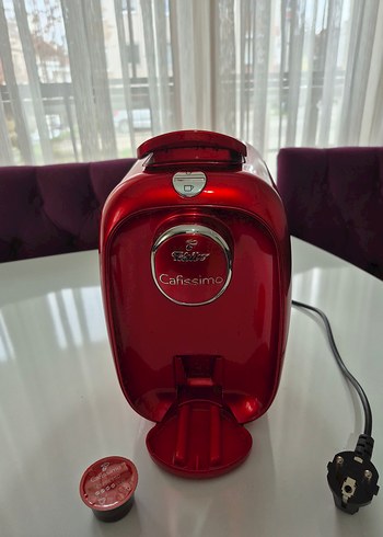 Cafissimo Pıcco Red (Ateş Kırmızı) Otomatik Kapsül Kahve Makines - Görsel 2