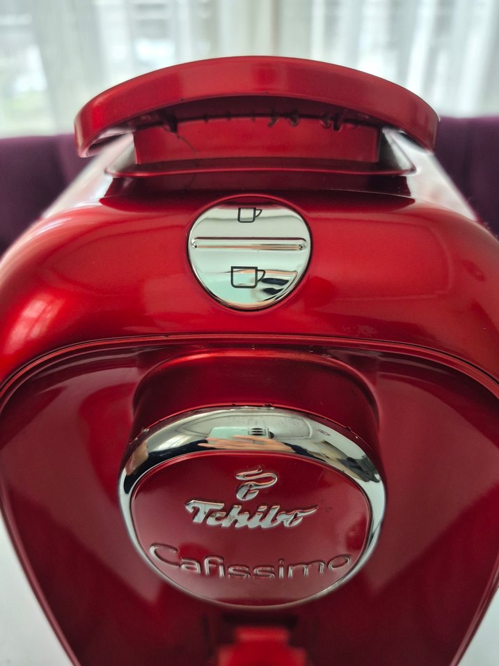 Cafissimo Pıcco Red (Ateş Kırmızı) Otomatik Kapsül Kahve Makines - Görsel 5