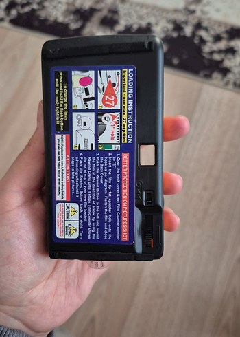 Sarı Renkli Analog Film Kamera - Görsel 2