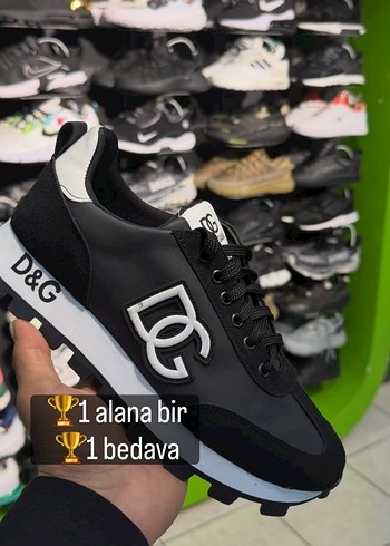 Siyah Erkek Spor Ayakkabı - Görsel 2