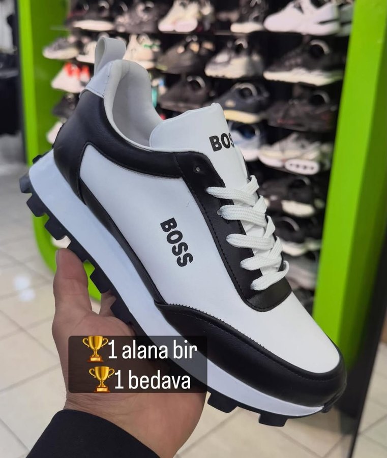 Siyah Erkek Spor Ayakkabı - Görsel 3