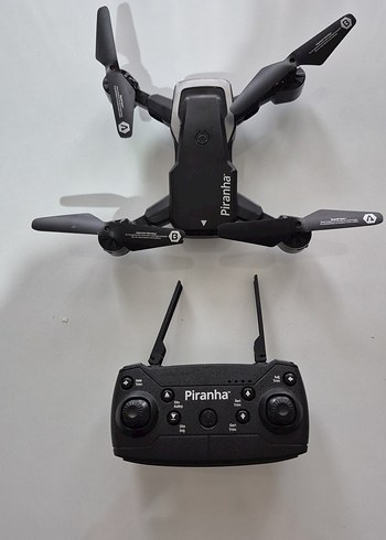 Piranha Siyah Drone ve Kumanda Seti - Görsel 2