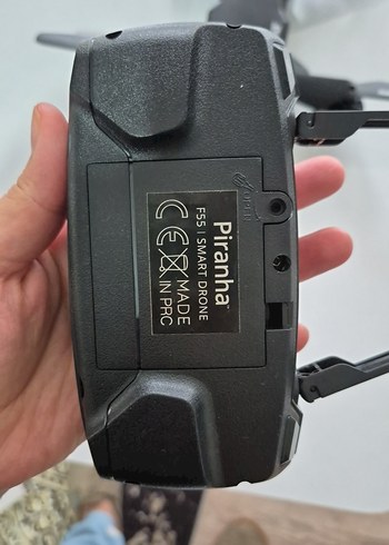 Piranha Siyah Drone ve Kumanda Seti - Görsel 3