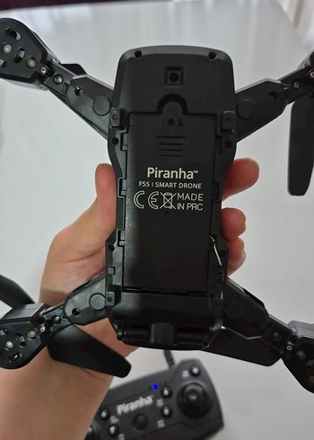 Piranha Siyah Drone ve Kumanda Seti - Görsel 4
