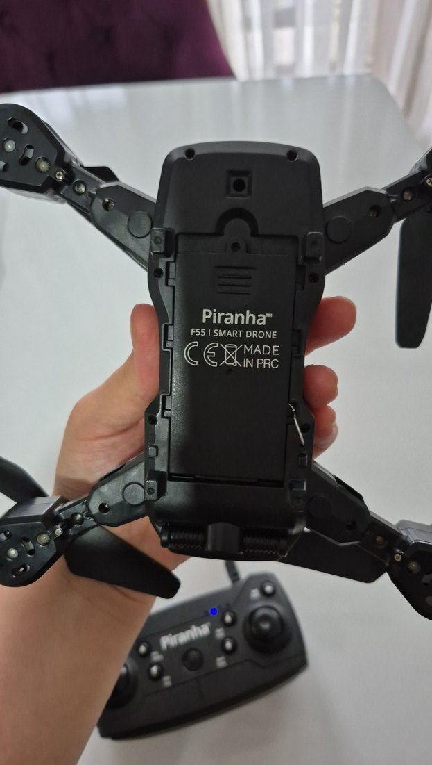 Piranha Siyah Drone ve Kumanda Seti - Görsel 4