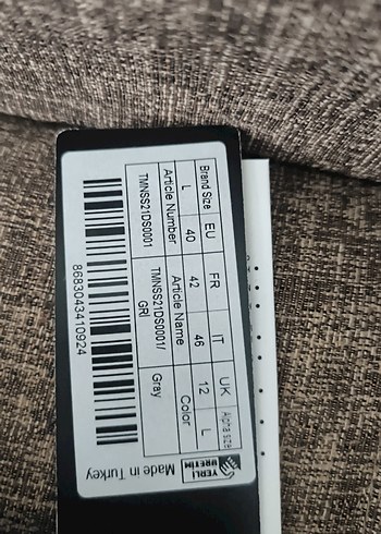 Gri Çizgili Erkek Mini deniz Şortu - Görsel 3