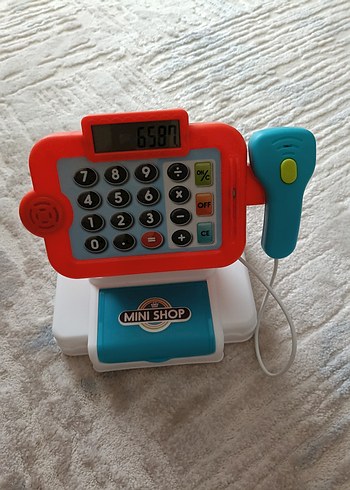 Diğer Renkli Mini Shop Eğitim Oyuncak Kasa vardem marka