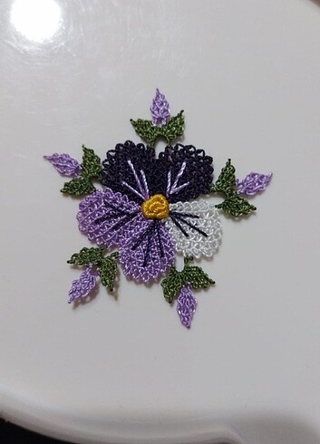 İgne oyası motif