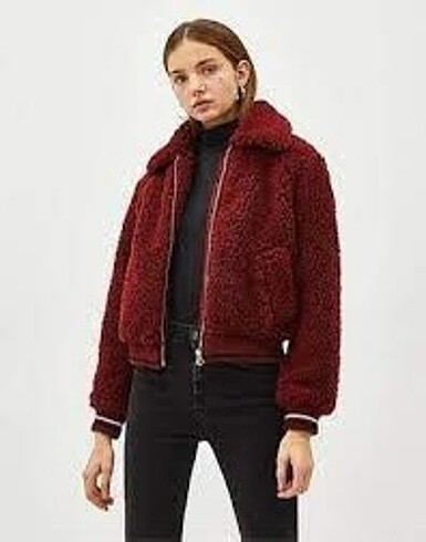BERSHKA CEKET MONT Kaban