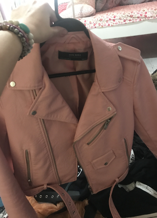 Zara deri ceket M beden Zara deri ceket M beden sorunsuz S ye de