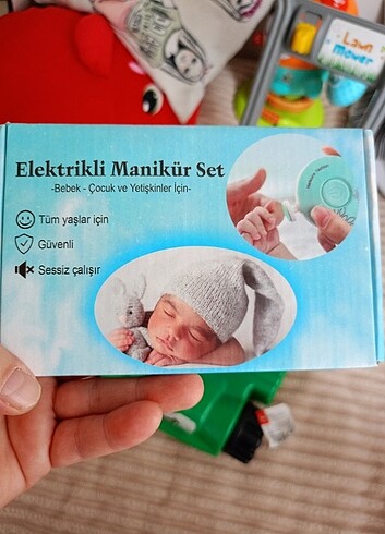 Elektrıklı bebek manikür set - Görsel 2