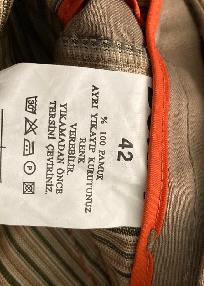 ERKEK PANTOLON (42) beden - Görsel 5