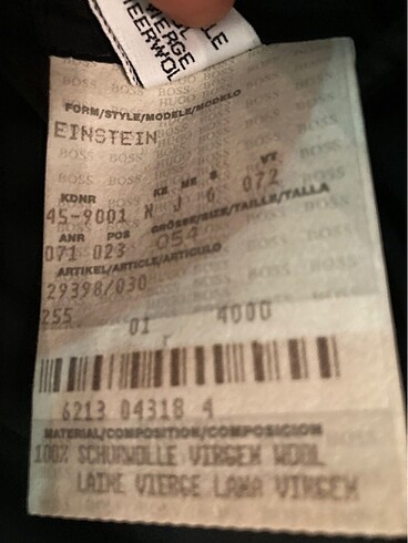 BOSS (54)EINSTEIN Erkek ceket - Görsel 5