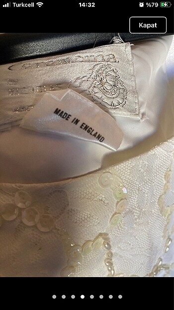 CEREMONIA İTHAL GELİNLİK (38-40) - Görsel 5