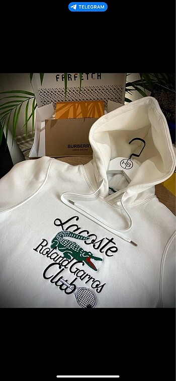 l Beden beyaz Renk Lacoste Sweatshirt