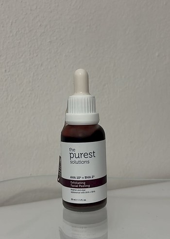 The Purest Solutions AHA10+BHA2 Peeling Serumu