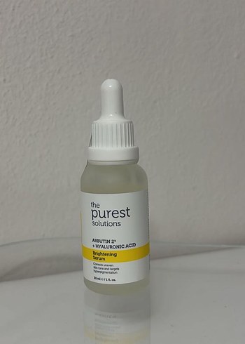 Purest Solutions Hyaluronik Asit ve Arbutin Serum